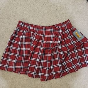 Spirit Halloween plaid skirt size L/XL
